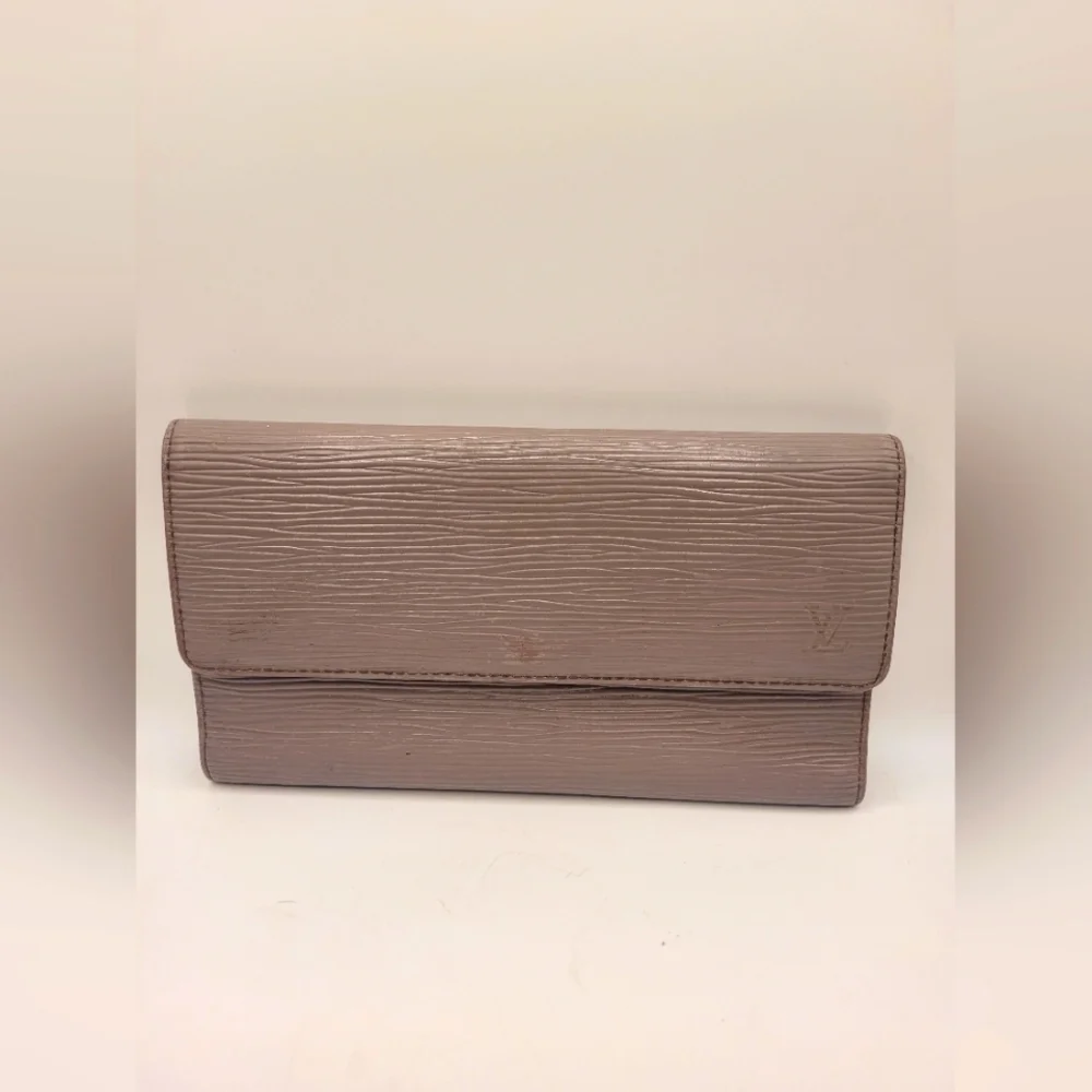 Louis Vuitton Sarah Long Gray Epi Wallet - Picture 6 of 6